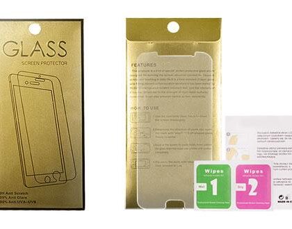 Tempered Glass Gold Aizsargstikls Ekrānam LG H815 G4 T-G-LG-G4 4752168002216