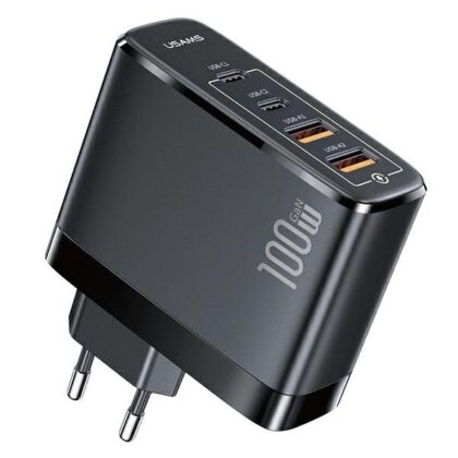 Usams T44 PD3.0 +QC3.0 Fast Charging USB Tīkla Lādētājs 100W CC145TC01 6958444972275