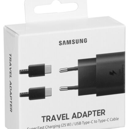 Samsung EP-TA800 Tīkla Lādētājs ar USB-C 25W EP-TA800XBEGWW 8801643979393