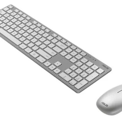 KEYBOARD +MOUSE WRL OPT. W5000/RU WHITE 90XB0430-BKM250 ASUS  90XB0430-BKM250 195553636292