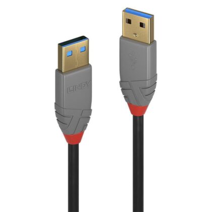 CABLE USB3.2 TYPE A 0.5M/ANTHRA 36750 LINDY  36750 4002888367509