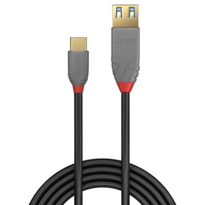 CABLE USB3.2 C-A 0.15M/ANTHRA 36895 LINDY  36895 4002888368957