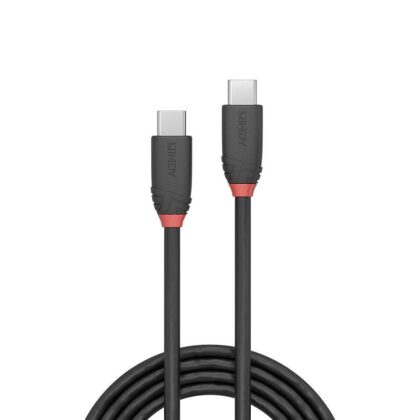 CABLE USB3.2 C-C 0.5M/BLACK 36905 LINDY  36905 4002888369053