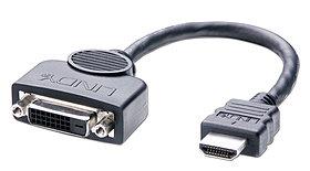 CABLE DVI-HDMI 0.2M/41227 LINDY  41227 4002888412278