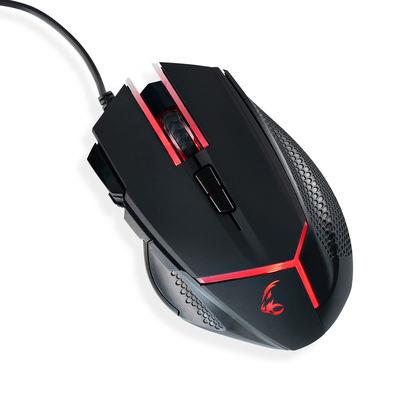 MOUSE USB OPTICAL BLACK/RED/MRGS200 MEDIARANGE  MRGS200 4260664871170