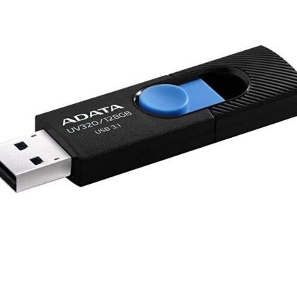 MEMORY DRIVE FLASH USB3 128GB/BLACK AUV320-128G-RBKBL ADATA  AUV320-128G-RBKBL 4713218462848