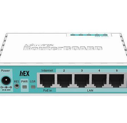 NET ROUTER 10/100/1000M 5PORT/HEX RB750GR3 MIKROTIK  RB750GR3 4752224002761