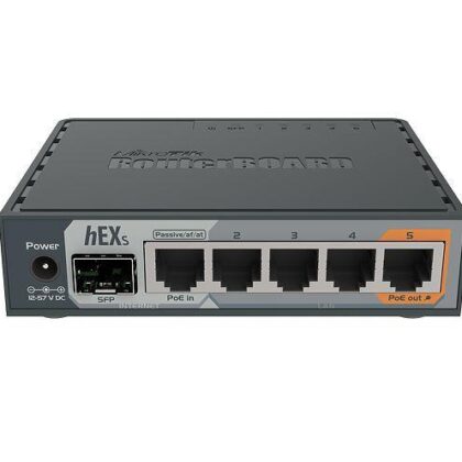 NET ROUTER 10/100/1000M 5PORT/HEX S RB760IGS MIKROTIK  RB760IGS 4752224002785