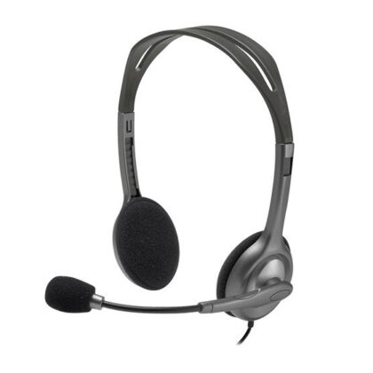 HEADSET STEREO H111/GREY 981-000593 LOGITECH  981-000593 5099206057340