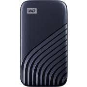 External SSD WESTERN DIGITAL My Passport 1TB USB-C Write speed 1000 MBytes/sec Read speed 1050 MBytes/sec WDBAGF0010BBL-WESN  WDBAGF0010BBL-WESN 619659183967