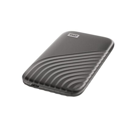 External SSD WESTERN DIGITAL My Passport 1TB USB-C Write speed 1000 MBytes/sec Read speed 1050 MBytes/sec WDBAGF0010BGY-WESN  WDBAGF0010BGY-WESN 619659184001