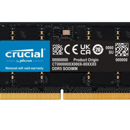 NB MEMORY 32GB DDR5-4800 SO/CT32G48C40S5 CRUCIAL  CT32G48C40S5 649528906533
