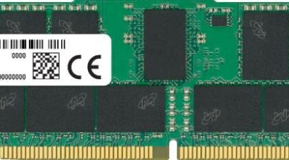 Server Memory Module MICRON DDR4 64GB RDIMM/ECC 3200 MHz CL 22 1.2 V MTA36ASF8G72PZ-3G2R  MTA36ASF8G72PZ-3G2R 649528928580