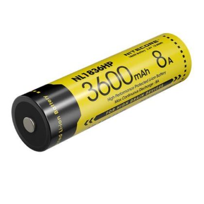 BATTERY RECH. LI-ION 3.6V/NL1836HP(3600MAH) NITECORE  NL1836HP(3600MAH) 6952506495986