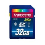 MEMORY SDHC 32GB UHS-I 300X/CLASS10 TS32GSDU1 TRANSCEND  TS32GSDU1 760557825012