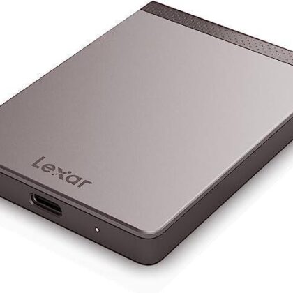 External SSD LEXAR SL200 512GB USB-C Write speed 400 MBytes/sec Read speed 550 MBytes/sec LSL200X512G-RNNNG  LSL200X512G-RNNNG 843367121243