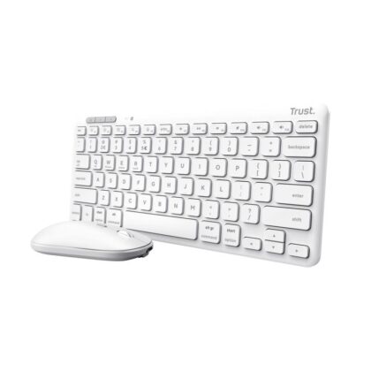 KEYBOARD +MOUSE WRL LYRA/WHITE 25073 TRUST  25073 8713439250732