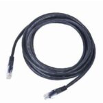 PATCH CABLE CAT5E UTP 1M/BLACK PP12-1M/BK GEMBIRD  PP12-1M/BK 8716309038522