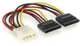 CABLE POWER SATA X2 15CM/CC-SATA-PSY GEMBIRD  CC-SATA-PSY 8716309039246