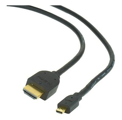 CABLE HDMI-MICRO HDMI 3M V.2.0/BLK CC-HDMID-10 GEMBIRD  CC-HDMID-10 8716309072861