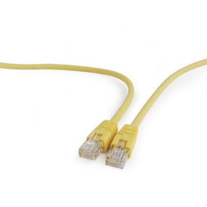 PATCH CABLE CAT5E UTP 1.5M/YELLOW PP12-1.5M/Y GEMBIRD  PP12-1.5M/Y 8716309078153