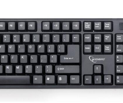 KEYBOARD +MOUSE WRL ENG/DESKTOP KBS-W-01 GEMBIRD  KBS-W-01 8716309091534