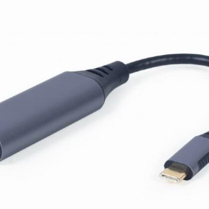 I/O ADAPTER USB-C TO VGA/GREY A-USB3C-VGA-01 GEMBIRD  A-USB3C-VGA-01 8716309121378