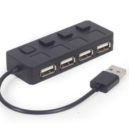 I/O HUB USB2 4PORT/UHB-U2P4-05 GEMBIRD  UHB-U2P4-05 8716309124669