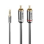 CABLE AUDIO 3.5MM TO PHONO/0.5M 35332 LINDY  35332 4002888353328