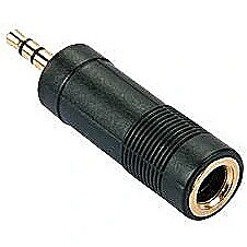 Lindy ADAPTER STEREO 3.5MM M/6.3MM 35621 4002888356213