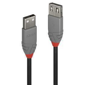 CABLE USB2 TYPE A 2M/ANTHRA 36703 LINDY  36703 4002888367035