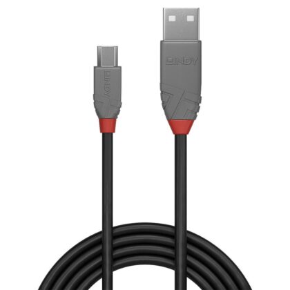 CABLE USB2 A TO MICRO-B 2M/ANTHRA 36733 LINDY  36733 4002888367332