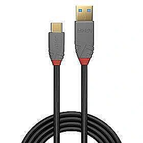 Lindy CABLE USB2 C-A 3M/ANTHRA 36888 4002888368889