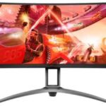 LCD Monitor AOC AG493QCX 48.8" Gaming/Curved Panel VA 3840x1080 32:9 144Hz 4 ms Speakers Swivel Height adjustable Tilt Colour Black AG493QCX  AG493QCX 4038986119924