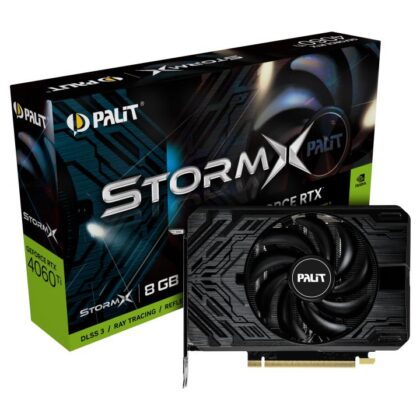 Graphics Card PALIT NVIDIA GeForce RTX 4060 Ti 8 GB GDDR6 128 bit PCIE 4.0 16x GPU 2310 MHz Dual Slot Fansink 1xHDMI 3xDisplayPort NE6406T019P1-1060F  NE6406T019P1-1060F 4710562243963