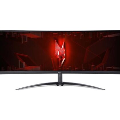 LCD Monitor ACER Nitro XZ452CUVbemiiphuzx 44.5" Gaming Panel VA 5120x1440 32:9 1 ms Speakers Swivel Height adjustable Tilt Colour Black UM.MX2EE.V01  UM.MX2EE.V01 4711121616860