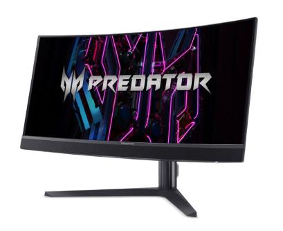 LCD Monitor ACER Predator X34Vbmiiphuzx 34" Gaming/Curved/21 : 9 Panel OLED 3440x1440 21:9 0.1 ms Speakers Swivel Height adjustable Tilt Colour Black UM.CXXEE.V01  UM.CXXEE.V01 4711121688973