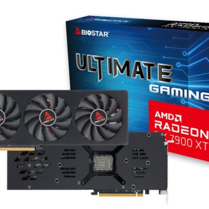 Graphics Card BIOSTAR AMD Radeon RX 7900 XT 20 GB GDDR6 320 bit PCIE 4.0 16x GPU 1500 MHz Triple slot Fansink 1xHDMI 3xDisplayPort VA7906XM00  VA7906XM00 4712960686731