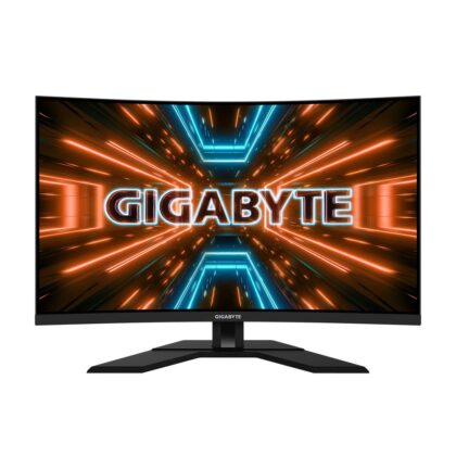 LCD Monitor GIGABYTE M32UC 31.5" Gaming/4K/Curved Panel VA 3840x2160 16:9 144hz Matte 1 ms Speakers Height adjustable Tilt M32UC-EK  M32UC-EK 4719331830823