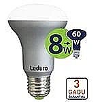 Leduro LED spuldze R63 E27 8W 3000K 550l 21177 4750703995825