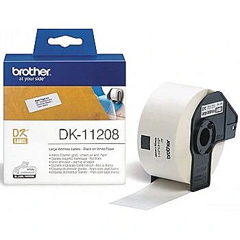 Brother Tape Brother LARGE ADDRESS LABEL 38MM X 90MM X 400 DK11208 4977766628129