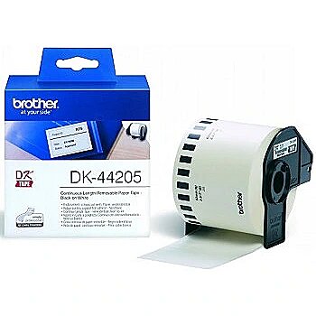 Brother Tape Brother Removable White Paper Tape 62mm x 30.48m DK44205 4977766635127