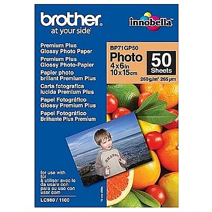 Brother BP71 Glossy Photo Paper 260 g/m