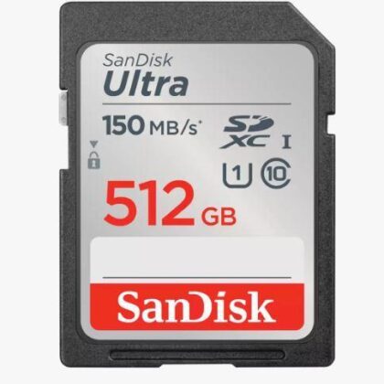 MEMORY SDXC 512GB UHS-I/SDSDUNC-512G-GN6IN SANDISK  SDSDUNC-512G-GN6IN 619659200145