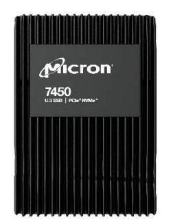 SSD MICRON SSD series 7450 PRO 7.68TB PCIE NVMe NAND flash technology TLC Write speed 5600 MBytes/sec Read speed 6800 MBytes/sec Form Factor U.3 TBW 14000 TB MTFDKCB7T6TFR-1BC1ZABYYR  MTFDKCB7T6TFR-1BC1ZABYYR 649528925879