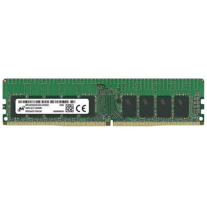 Micron Server Memory Module|MICRON|DDR4|16GB|UDIMM/ECC|3200 MHz|CL 22|1.2 V|MTA9ASF2G72AZ-3G2R MTA9ASF2G72AZ-3G2R 649528929426