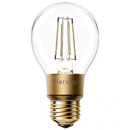 Meross Smart Light Bulb|MEROSS|Power consumption 6 Watts|2700 K|Beam angle 180 degrees|MSL100HK(EU) MSL100HK(EU) 680306682980