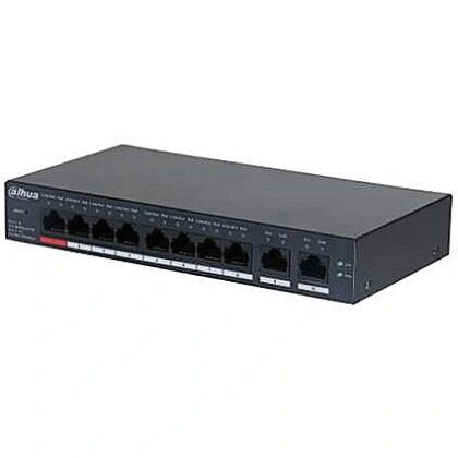 Dahua Switch|DAHUA|CS4010-8ET-110|Type L2|Desktop/pedestal|PoE ports 8|DH-CS4010-8ET-110 DH-CS4010-8ET-110 6923172571168