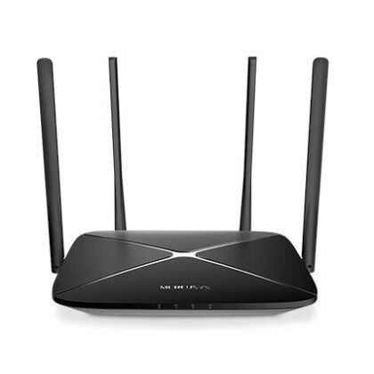 Wireless Router MERCUSYS Wireless Router 1167 Mbps IEEE 802.11ac 1 WAN 3x10/100/1000M Number of antennas 4 AC12G  AC12G 6935364099787