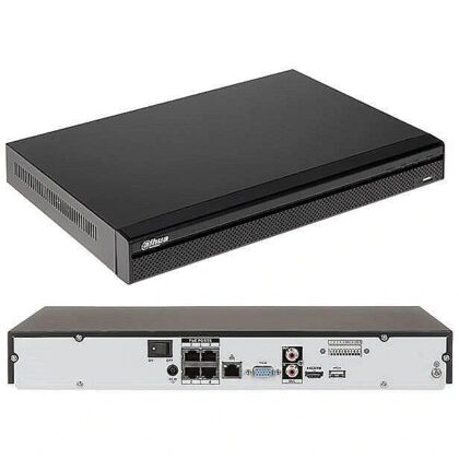 Dahua NET VIDEO RECORDER 4CH 4POE/NVR4204-P-4KS2/L NVR4204-P-4KS2/L 6939554981593